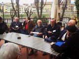 005-Scambio di idee tra giovani Ufficiali - da sx Godenzoni, Fantozzi, Rossi, Sagnotti, Zoccarato, Sassoli, Scoto.jpg